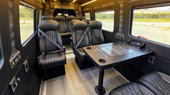 12 passenger sprinter van interior provo