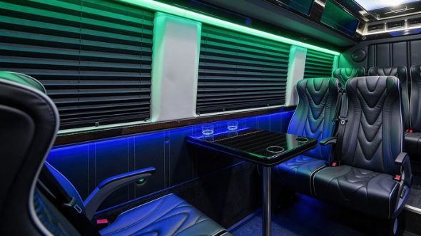18 passenger sprinter van interior layton