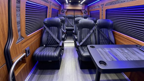 18 passenger sprinter van interior lehi