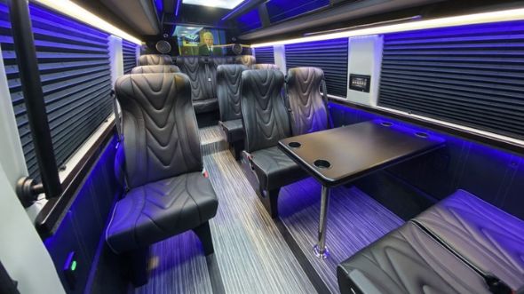 18 passenger sprinter van interior provo