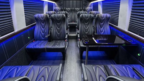 20 passenger sprinter van interior layton