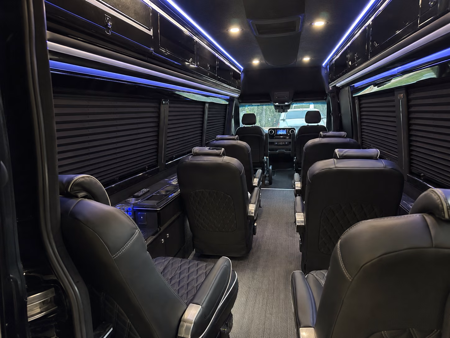 18 passenger sprinter van interior