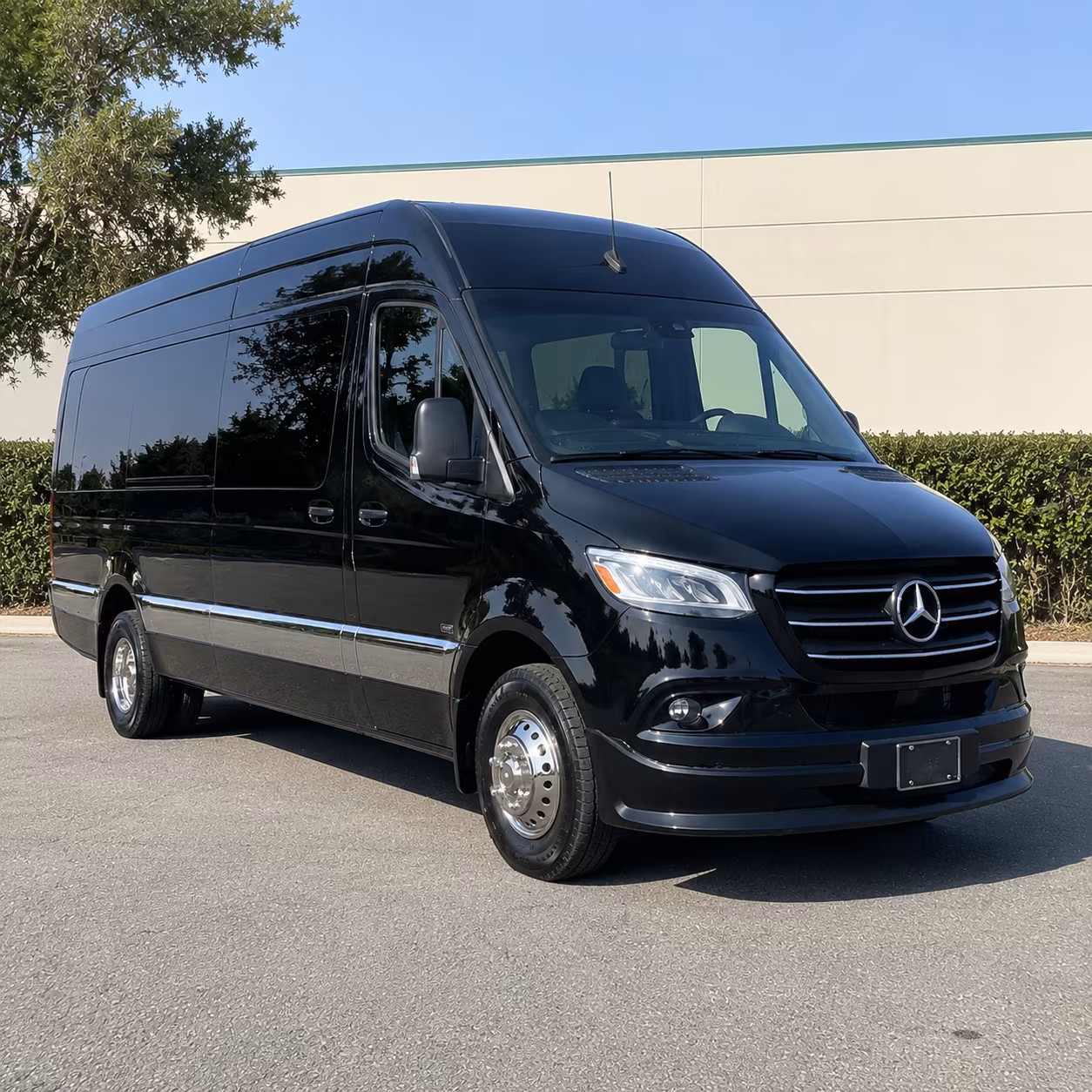 parent coordinated sprinter van bookings with set pickup and return times in provo