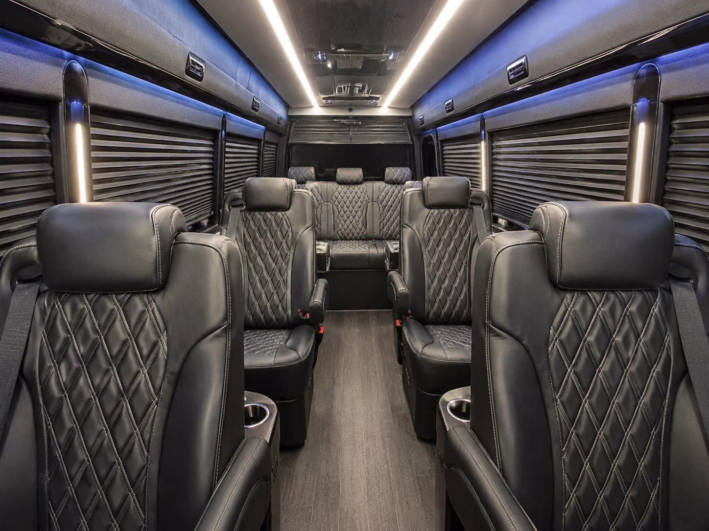 provo 10 passenger sprinter van inside