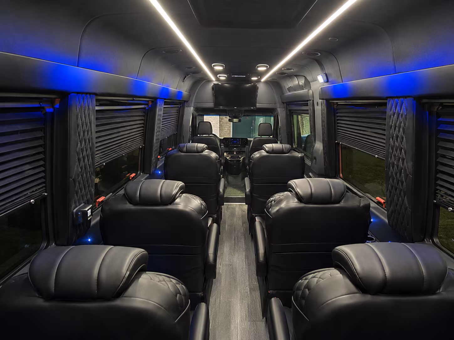 provo 15 passenger sprinter van inside