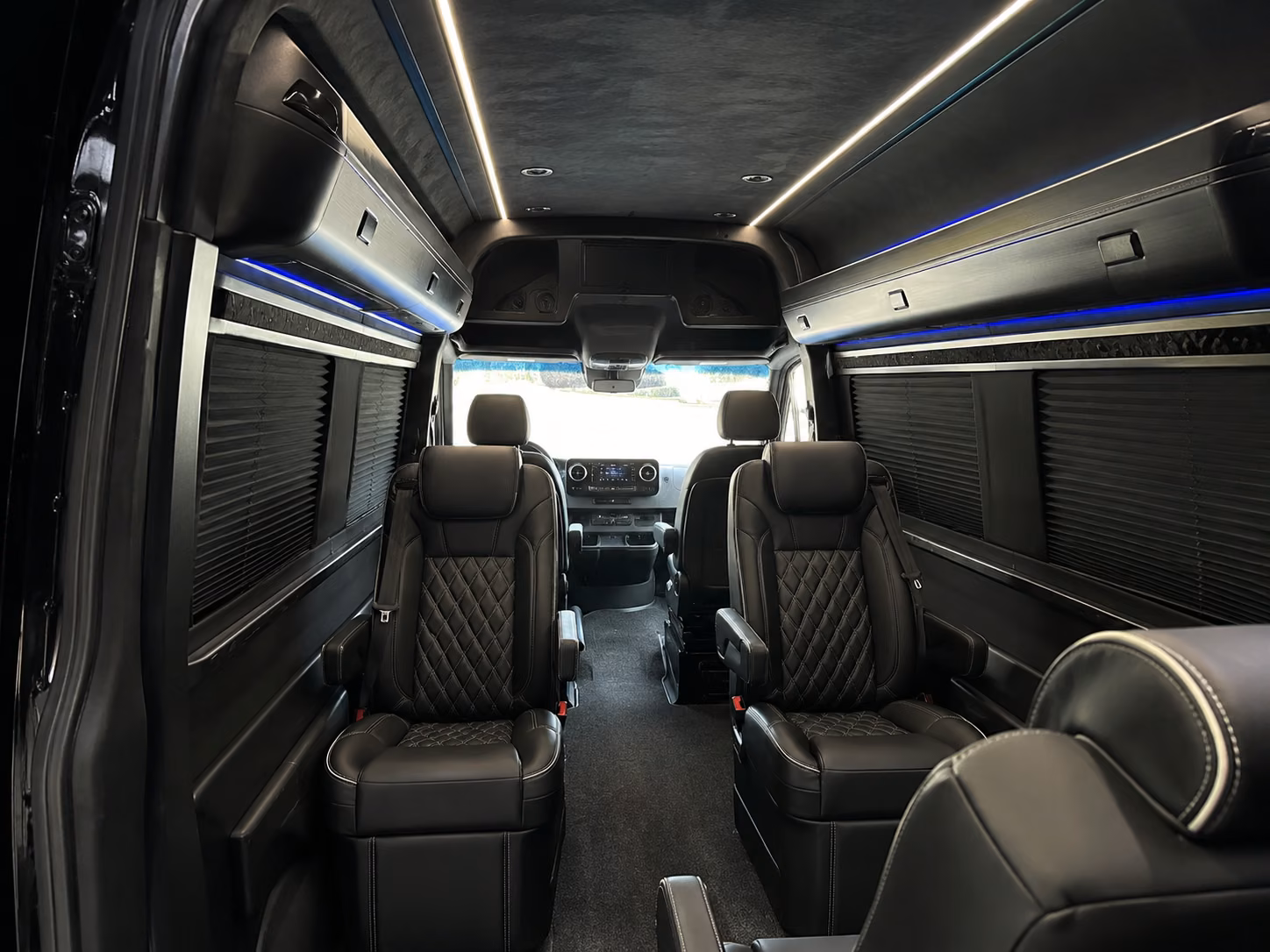 provo 20 passenger sprinter van inside