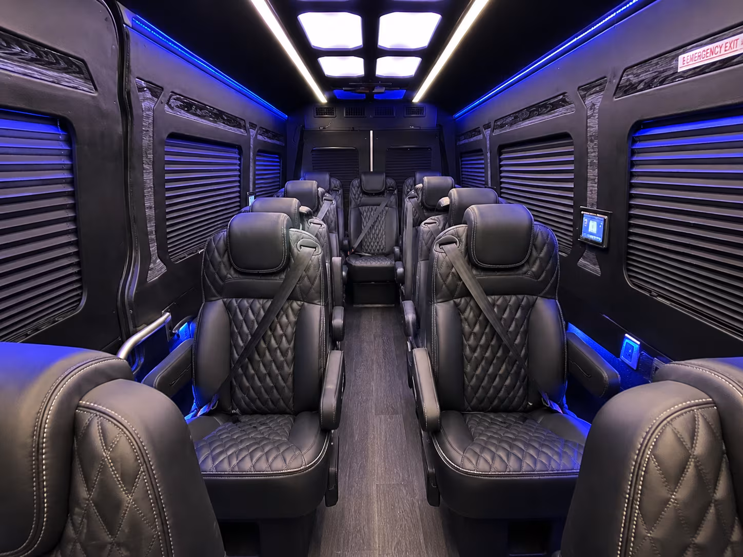 provo 20 passenger sprinter van interior