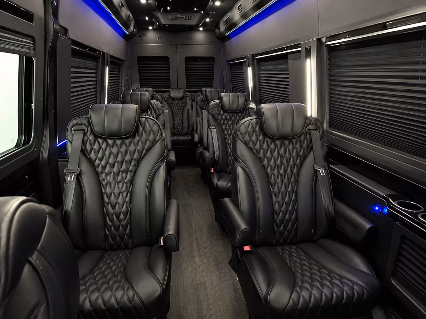 provo 8 passenger sprinter van inside
