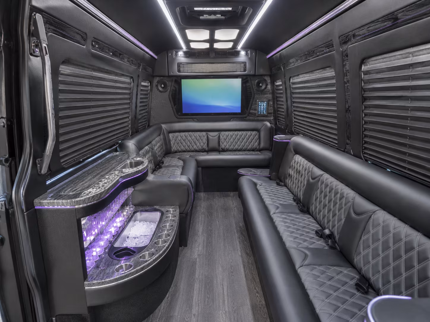 provo sprinter limousine interior