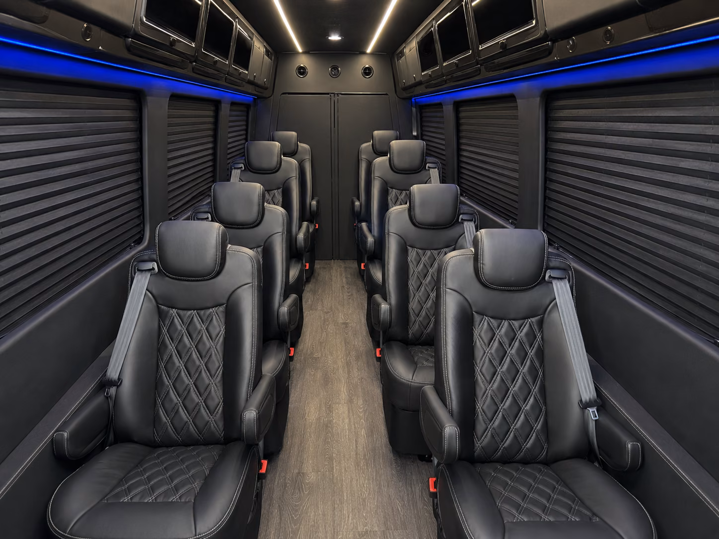 provo sprinter van booking step 1