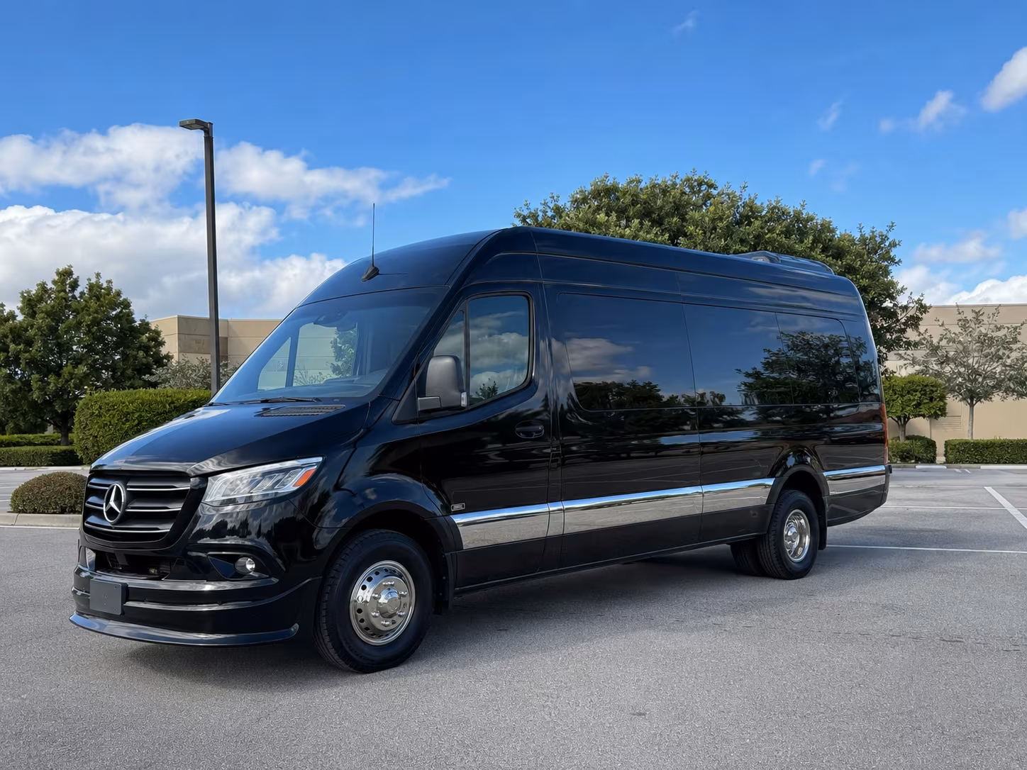 sprinter van transportation to lavell edwards stadium uccu center and major utah county venues